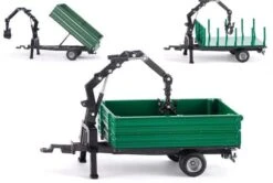 Siku 2896 Oehler Combitrailer -Overdekte Speelgoeds Winkel Siku 2896 Oehler Combination Trailer speelactief.nl