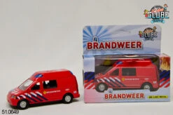 Brandweerauto NL Pull Back Met Licht En Geluid -Overdekte Speelgoeds Winkel brandweerauto kidsglobe 510549