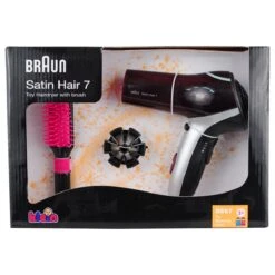 Fohn Set Braun Satin Hair 7 Met Borstel 7 Fohn Set Braun Satin Hair 7 Met Borstel -Overdekte Speelgoeds Winkel braun satin hair 7 fohnset theo klein 5867 1 1