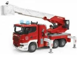 Bruder 3590 Scania Brandweerwagen Ladderwagen -Overdekte Speelgoeds Winkel bruder 3590 brandweerauro ladderwagen brandweerwagen 1