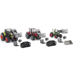 Bruder 2318 Frontlader Accessoireset -Overdekte Speelgoeds Winkel bruder frontlader accessoireset 1 1