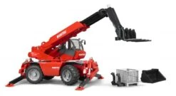 Bruder 2129 Telescooplader Manitou MRT-2150 Verreiker -Overdekte Speelgoeds Winkel bruder telescooplader manitou mrt 2150 4
