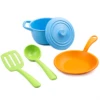 Green Toys Green-Toys Chef Kok-set Pannen-set -Overdekte Speelgoeds Winkel chef set pannenset green toys