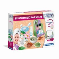 Clementoni Wetenschap & Spel Schoonheidsmaskers Experimenteerdoos -Overdekte Speelgoeds Winkel clementoni wetenschap schoonheidsmaskers 3