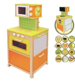 Speelkeuken I’m Toy -Overdekte Speelgoeds Winkel combi keuken i m toy 97320 1