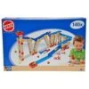 Eichhorn/Heros Constructor 140-dlg Kogelbaan Houten Constructieset -Overdekte Speelgoeds Winkel constructor 140 delig knikkerbaan heros 39070