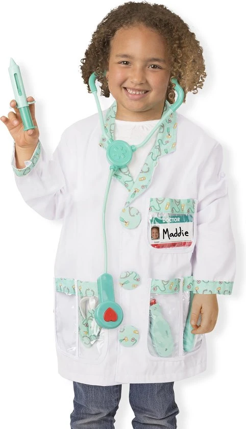 Melissa & Doug Doktersset Verkleedkleren Dokter Meliss&Doug 5 Melissa & Doug Doktersset Verkleedkleren Dokter Meliss&Doug - Afbeelding 3