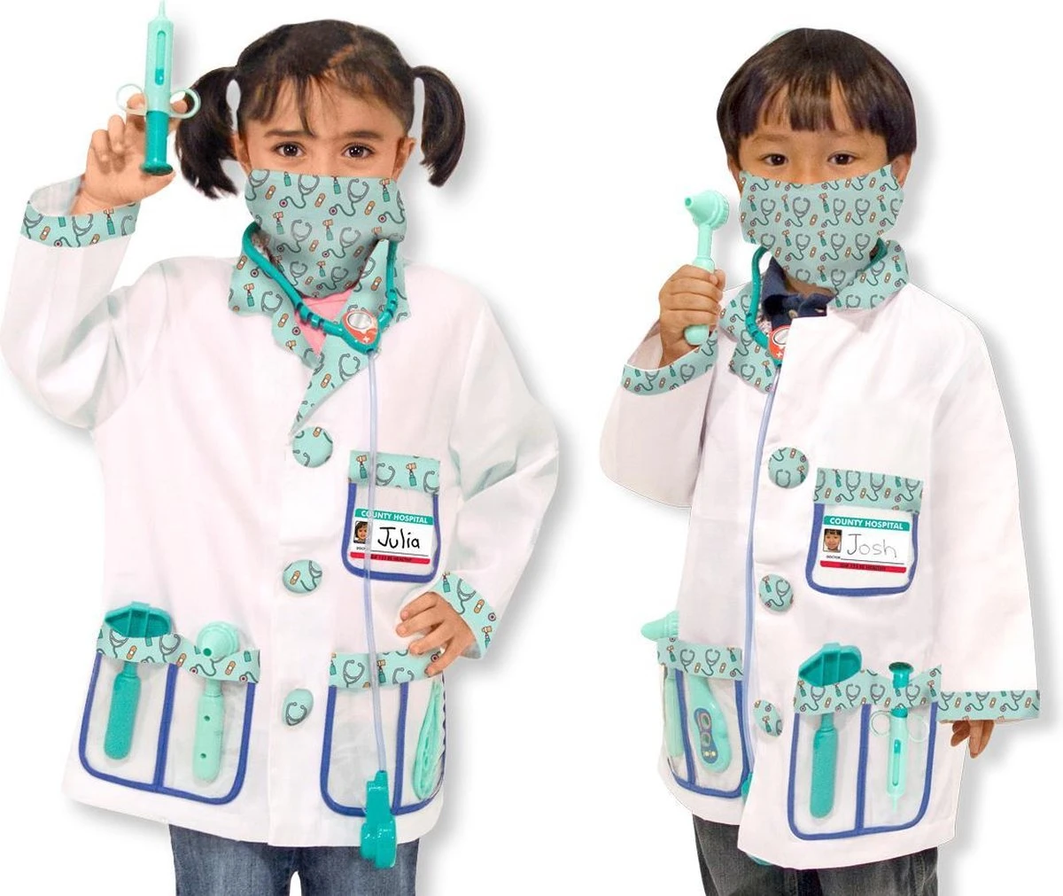 Melissa & Doug Doktersset Verkleedkleren Dokter Meliss&Doug 6 Melissa & Doug Doktersset Verkleedkleren Dokter Meliss&Doug - Afbeelding 4