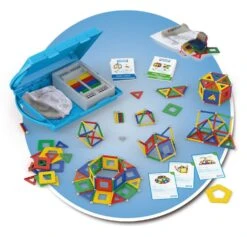 Geomag Education Set Shape & Space Panels 244 Dlg Magnetisch Speelgoed -Overdekte Speelgoeds Winkel geomag 224 education set shape space panels 1