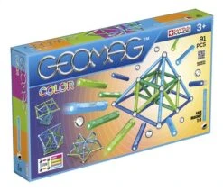 Geomag Color 91-delig Magnetisch Speelgoed 6 Geomag Color 91-delig Magnetisch Speelgoed -Overdekte Speelgoeds Winkel geomag color 91 1
