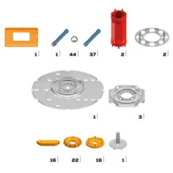 Geomag Mechanics – 146 Delig -Overdekte Speelgoeds Winkel geomag mechanics 146 delig 3