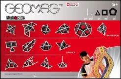 Geomag Panels Black & White 68 Delig Magnetisch Speelgoed 7 Geomag Panels Black & White 68 Delig Magnetisch Speelgoed -Overdekte Speelgoeds Winkel geomag panels black white gm012 1 1