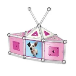 Geomag Pink Panels 142 Delig Magnetisch Speelgoed -Overdekte Speelgoeds Winkel geomag pink panels 142 4