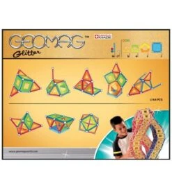 Geomag Panels Glitter – 44 Delig -Overdekte Speelgoeds Winkel geomag glitter panels set 44 pcs 1 1