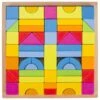 Goki 58624 Houten Blokken Regenboog In Kist -Overdekte Speelgoeds Winkel goki 58624 houten blokken regenboog in kist