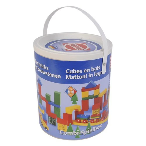 Blokkenset HEROS Combi-speelbox 75-delig 4 Blokkenset HEROS Combi-speelbox 75-delig - Afbeelding 2