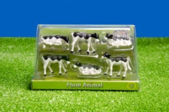 Kalfjes Set Van 6 Stuks Kidsglobe Schaal 1 :32 -Overdekte Speelgoeds Winkel kalfjes kidsglobe 571974 1