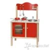 Houten Keuken “Little Chef” Rood -Overdekte Speelgoeds Winkel keuken little chef rood