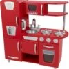 Kidkraft Keuken Vintage Rood -Overdekte Speelgoeds Winkel keuken vintage rood kidkraft 53173