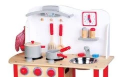 Houten Keuken “Kitchenette – Bon Appetit” -Overdekte Speelgoeds Winkel keukentje bon appetit new classic toys 1055 1 1