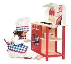 Houten Keuken “Kitchenette – Bon Appetit” -Overdekte Speelgoeds Winkel keukentje bon appetit new classic toys 1055 3