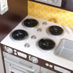 Kidkraft Uptown Espresso Speel-Keuken Kinderkeuken 20 Kidkraft Uptown Espresso Speel-Keuken Kinderkeuken -Overdekte Speelgoeds Winkel kidkraft uptown espresso keuken 7
