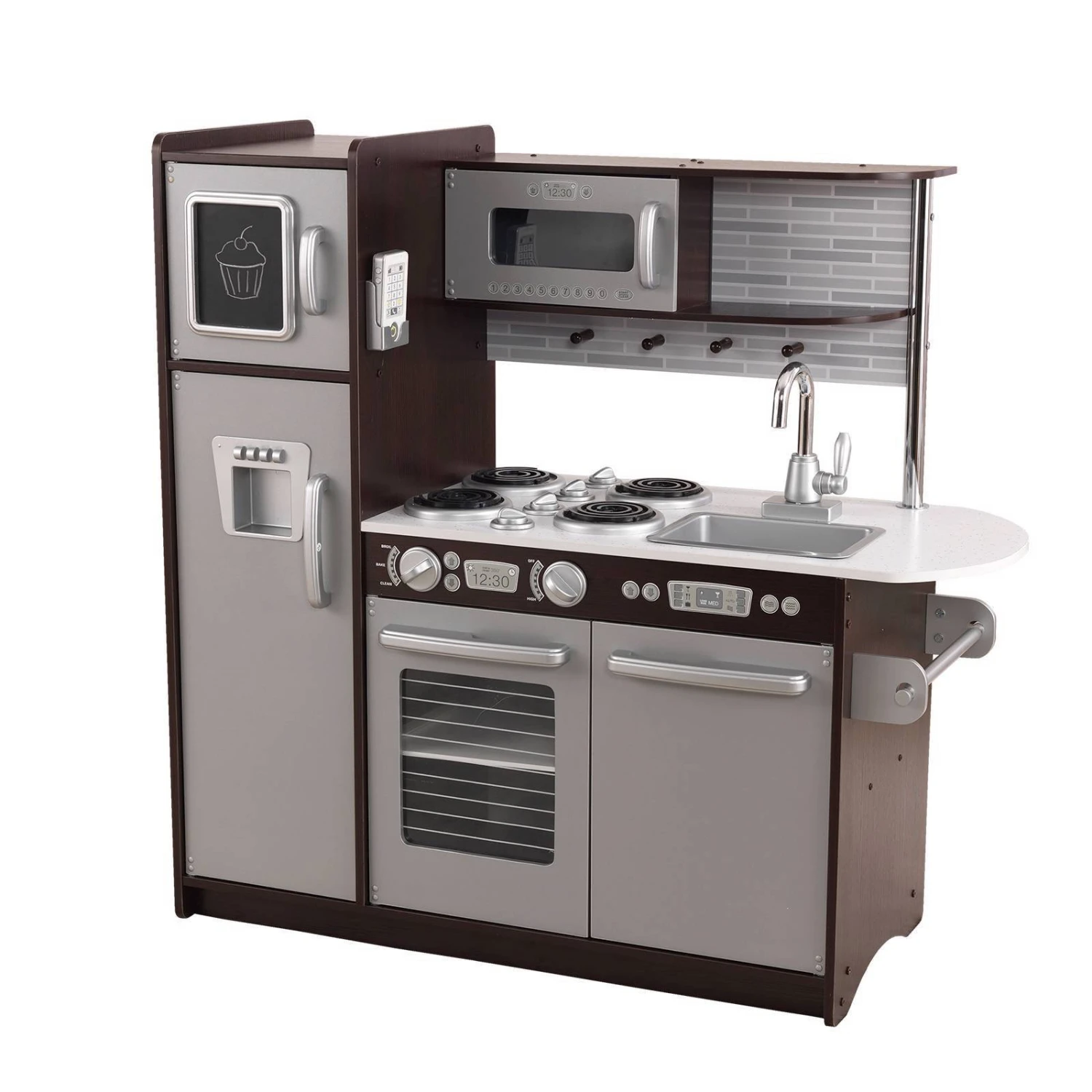 Kidkraft Uptown Espresso Speel-Keuken Kinderkeuken 3 Kidkraft Uptown Espresso Speel-Keuken Kinderkeuken