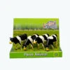 Koeien Set Van 4 Stuks Zwart/wit Staand Kidsglobe Schaal 1 : 50 -Overdekte Speelgoeds Winkel kidsglobe 571967 4 koeien