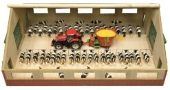Kidsglobe Loopstal Koeienstal 1 : 32 -Overdekte Speelgoeds Winkel liboxenstal kidsglobe 610540 1 1
