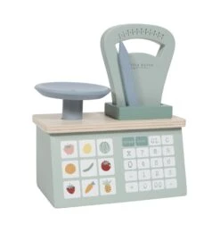 Little Dutch LD4468 Houten Weegschaal -Overdekte Speelgoeds Winkel little dutch 4468 houten weegschaal