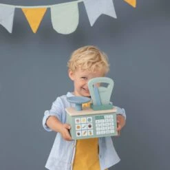 Little Dutch LD4468 Houten Weegschaal -Overdekte Speelgoeds Winkel little dutch 4468 houten weegschaal 3