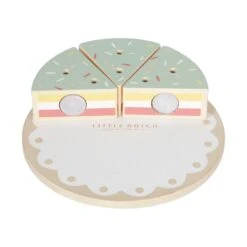 Little Dutch LD4474 Houten Verjaardagstaart -Overdekte Speelgoeds Winkel little dutch 4474 houten verjaardagstaart 5