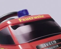 Ferbedo Truck Ride-On Fire Brandweer Loopauto Iveco Magirus -Overdekte Speelgoeds Winkel loopauto vrachtwagen brandweer ferbedo 54733 2