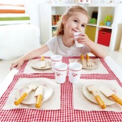 Hape – E3136 – Lunch Time Set -Overdekte Speelgoeds Winkel lunchtime set hape e3136 1 1