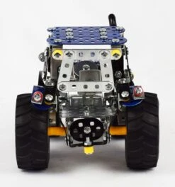 Tronico Mini New Holland T4 Met Aanhangwagen – 1 : 32 -Overdekte Speelgoeds Winkel new holland t4 met aanhanger tronico mini 10056 3