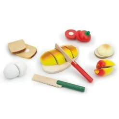 Vigatoys Snijset Ontbijt In Kistje
