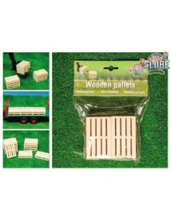 Houten Pallets Kidsglobe Schaal-1:16 -Overdekte Speelgoeds Winkel pallets kidsglobe 610023 1