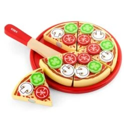 Vigatoys Pizza Met Beleg (Snijfiguur)
