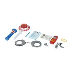 Politieset, 9-delig -Overdekte Speelgoeds Winkel politieset 9 delig theo klein 8850 2