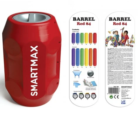 SmartMax SMX904 Collector Case Red Barrel 52-pcs 5 SmartMax SMX904 Collector Case Red Barrel 52-pcs - Afbeelding 3