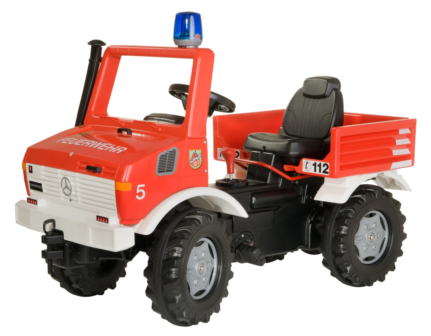 Rolly Unimog Brandweer – Trapauto 3 Rolly Unimog Brandweer – Trapauto
