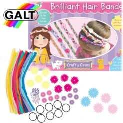 Haarbandjes Vlechten Brilliant Hair Bands Knutselpakket -Overdekte Speelgoeds Winkel schitterende haarbandjes maken brilliant hair bands galt 1004309 1 1