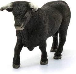 Schleich 13875 Zwarte Stier FarmWorld -Overdekte Speelgoeds Winkel schleich 13875 zwarte stier 2