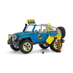 Schleich 41464 Off-road Jeep Met Dino Wachtpost Dinosaurus -Overdekte Speelgoeds Winkel schleich 41464 offroad voertuig met dino wachtpost 2