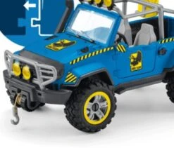 Schleich 41464 Off-road Jeep Met Dino Wachtpost Dinosaurus -Overdekte Speelgoeds Winkel schleich 41464 offroad voertuig met dino wachtpost 3