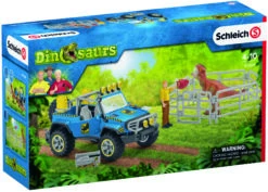 Schleich 41464 Off-road Jeep Met Dino Wachtpost Dinosaurus -Overdekte Speelgoeds Winkel schleich 41464 offroad voertuig met dino wachtpost 4