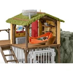 Jungle Onderzoeksbasiskamp – Schleich 42350 -Overdekte Speelgoeds Winkel schleich 42350 croco jungle onderzoeks basiskamp 1