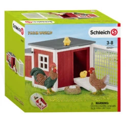 Schleich 42421 Kippenhok FarmWorld -Overdekte Speelgoeds Winkel schleich 42421 kippenhok 2