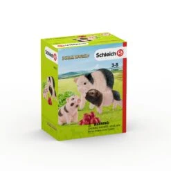 Schleich 42422 Minivarken En Biggetjes Farm World -Overdekte Speelgoeds Winkel schleich 42422 minivarken en biggetje 1 1