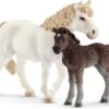Schleich 42423 Pony En Veulen Farm World -Overdekte Speelgoeds Winkel schleich 42423 pony en veulen